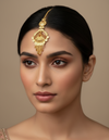 Golden Filigree Maang Tikka