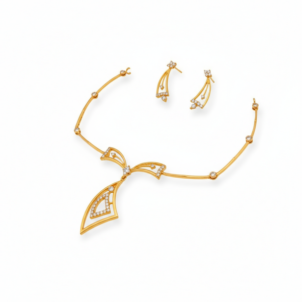 1 Gram Gold Forming Necklace