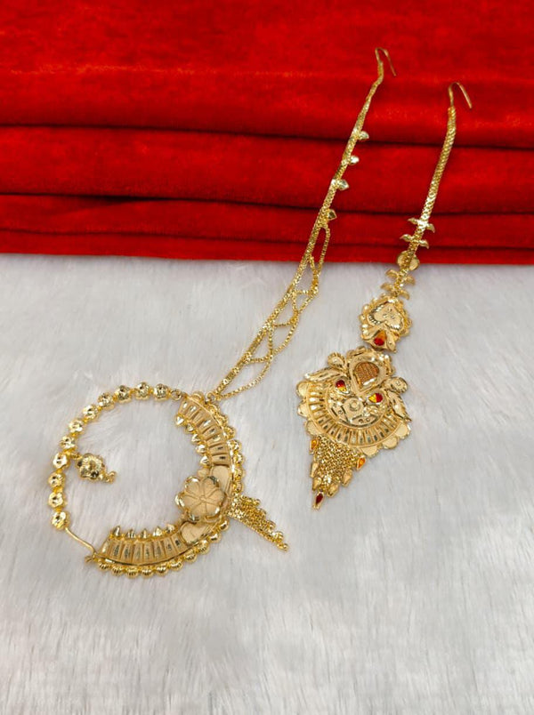 Golden Bridal Solah Shringar Duo