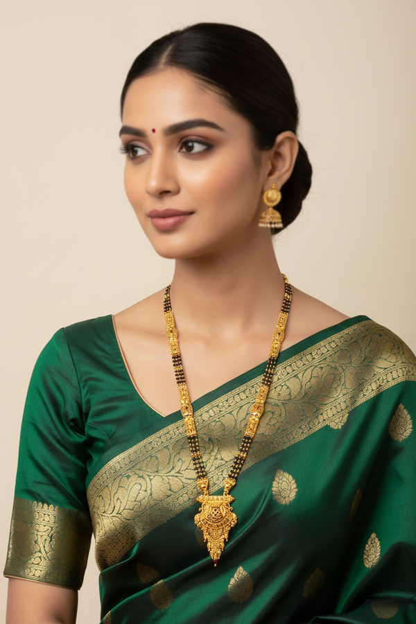 1 Gram Gold Forming Mangalsutra