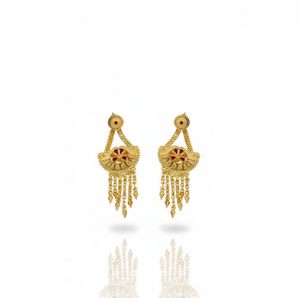 1 Gram Gold Forming Necklace set