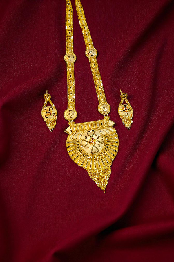 Rani Har - 1 Gram Gold Forming Necklace Set - 008