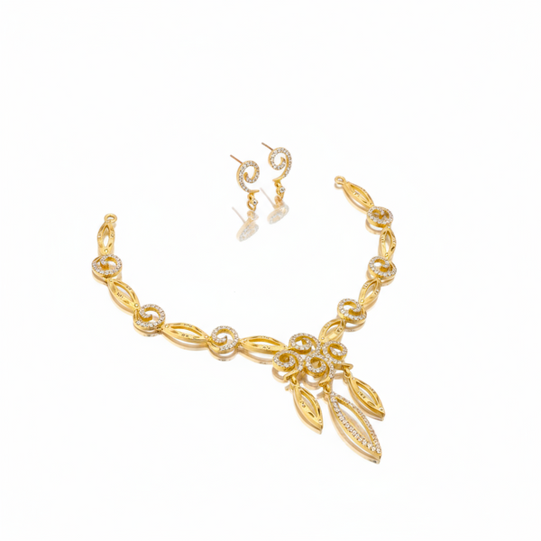 One Gram Gold Forming Necklace