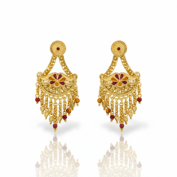 1 Gram Gold Forming Necklace set