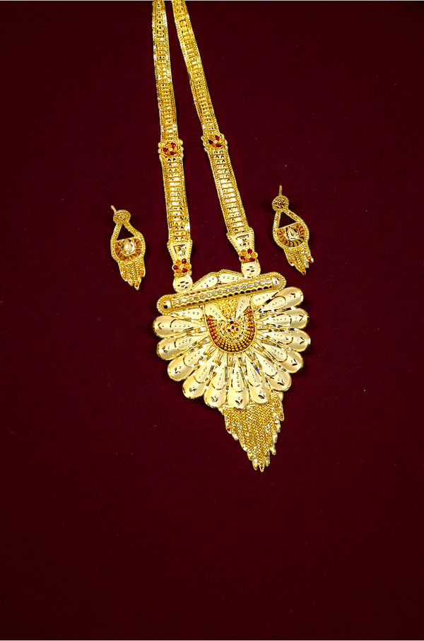 Rani Har - 1 Gram Gold Forming Necklace Set - 003
