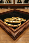 Bangles - 1 Gram Gold plated Bangles set - 001