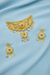 Choker - Necklace - 1Gram Gold plated Necklace set - 007