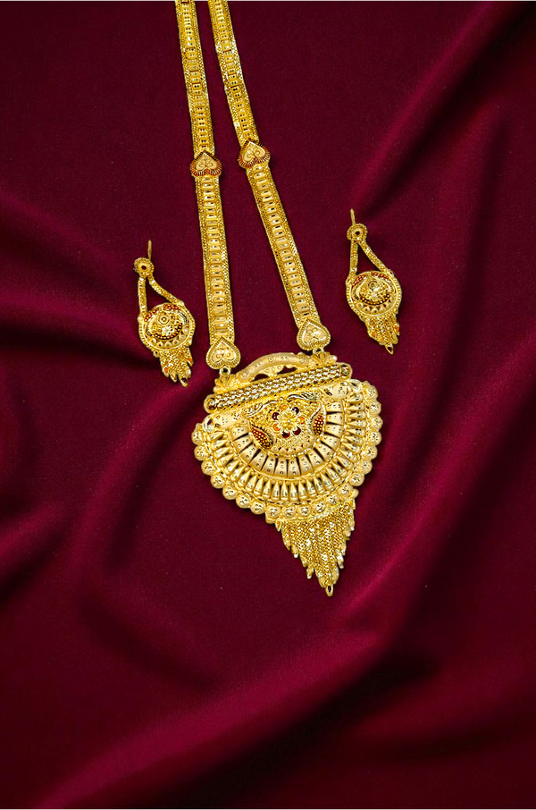 Rani Har - 1 Gram Gold Forming Necklace Set - 007