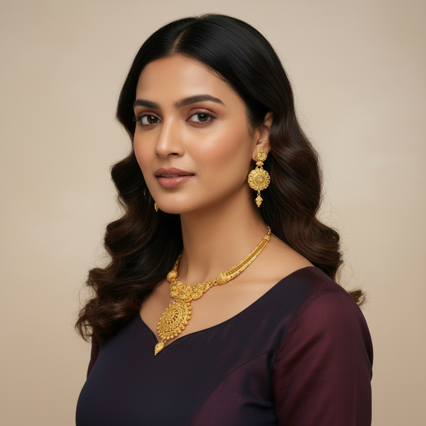 1 Gram Gold Forming Necklace