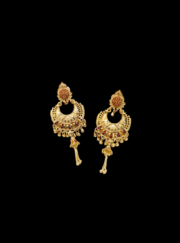 1 Gram Gold Plated Earring Tops