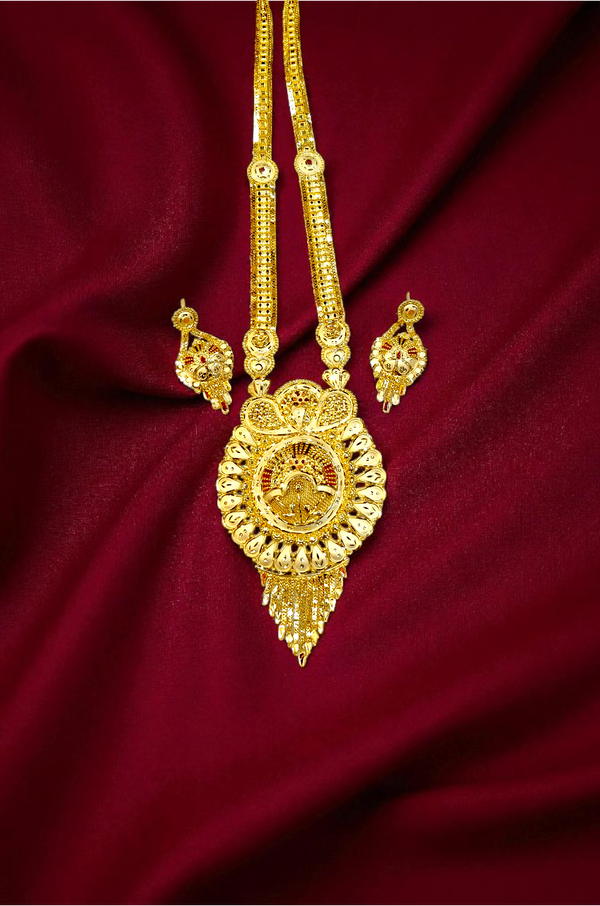 Rani Har - 1 Gram Gold Forming Necklace Set - 009