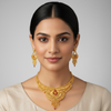 1 Gram Gold Forming Necklace set