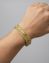 1 Gram Gold-Forming Curb Chain with Bracelet Combo