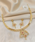 Modern Gold-Plated Torque Necklace Set