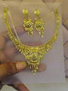 Premium Gram Gold Forming Necklace Set - Real Gold Look 025