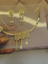 Premium 1 Gram Gold Forming Necklace Set (Real Gold Look) 037