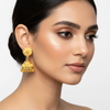 Gold Forming Earrings