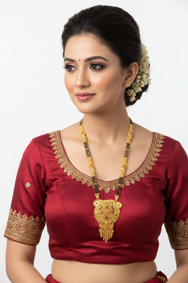 1 Gram Gold Forming Mangalsutra