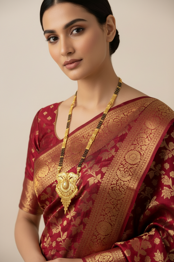 1 Gram Gold Forming Mangalsutra