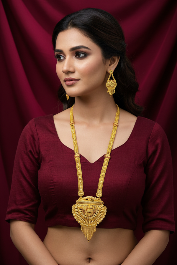 Rani Har - 1 Gram Gold Forming Necklace Set - 007