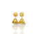 Gold Forming Earrings